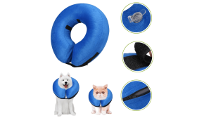 Nadmuchiwana Obroża Dla Psa – Regulowana Obroża Ratunkowa Dla Zwierząt